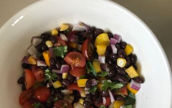 Black Bean & Corn Salad With Cilantro Lime Vinaigrette