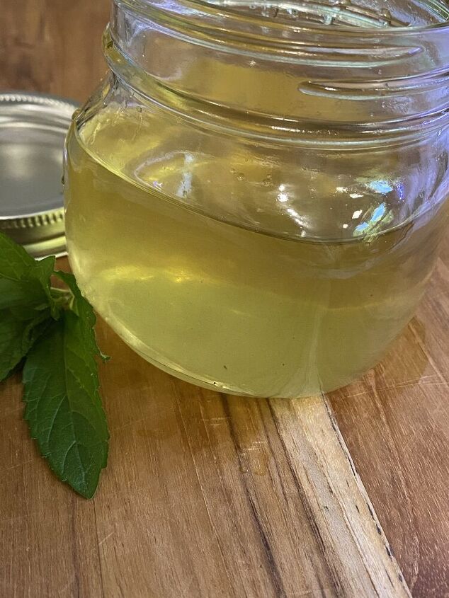 easy mint simple syrup