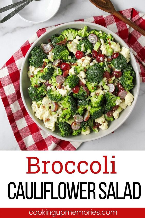 pesto potato salad, Easy Broccoli Cauliflower Salad