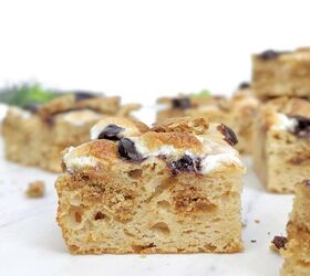 S’mores Protein Blondies – Actually Healthy (Low Fat, Gluten Free)