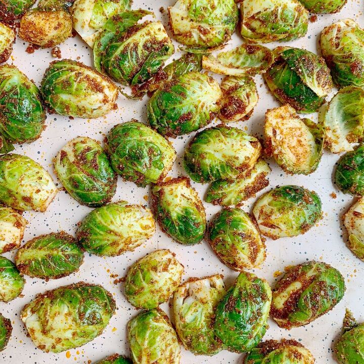 bbq roasted brussels sprouts with mustard aioli