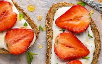 Strawberry Coconut Sandwich – Meatless Lunch Ideas