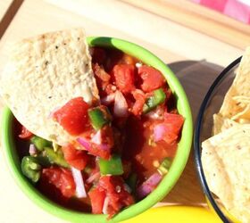 If you like your salsa chunky, then this is the recipe for you