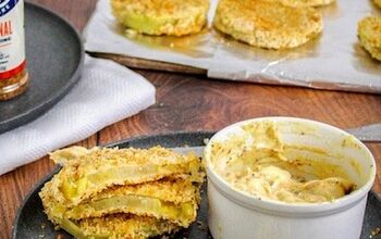 Gluten Free, Oven Fried Green Tomatoes With Remoulade