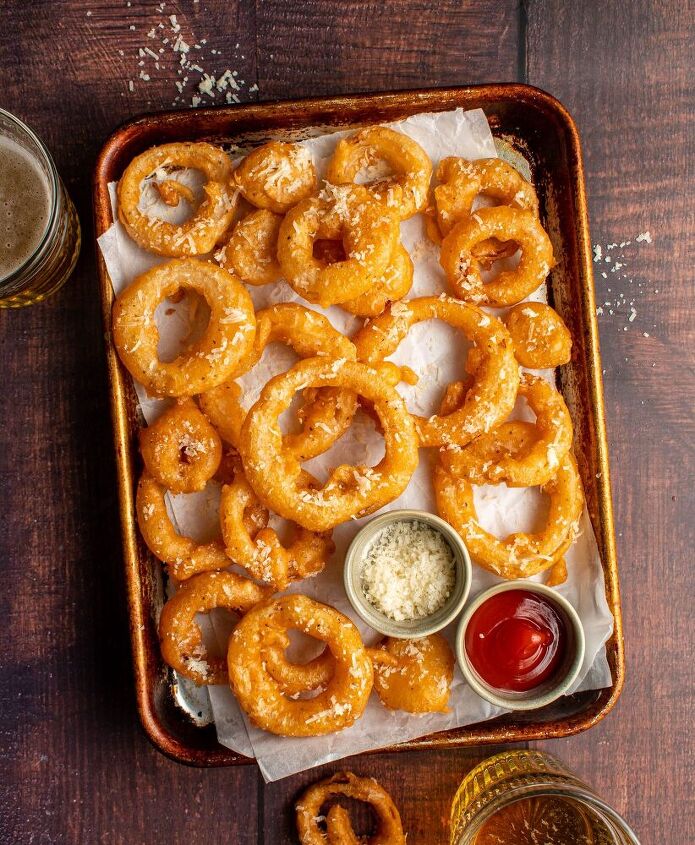 beer battered onion rings