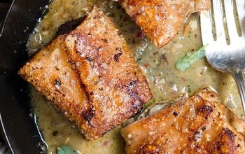 Herb Roasted Pork Belly With Shallot Mustard Sauce