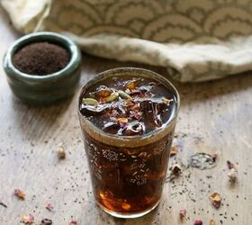 Middle Eastern Iced Coffee With Homemade Cardamom Vanilla Syrup