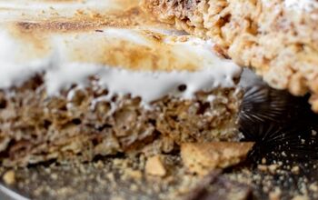 Giant S’mores Rice Krispies Treats