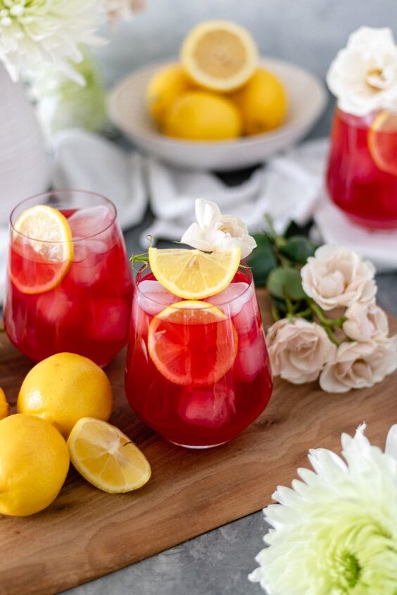 iced passion tea lemonade with tazo