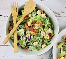 This easy, fun, & flavorful pasta salad comes together quickly & has the creamiest dressing