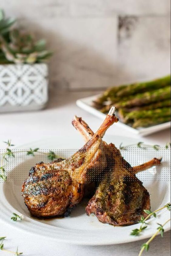 grilled rosemary lamb chops