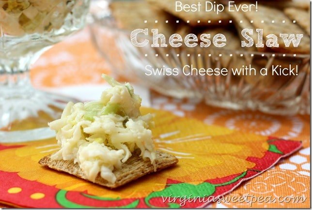 cheese slaw a favorite summer dip