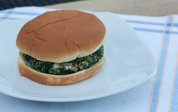 Spinach and Blue Cheese Burgers