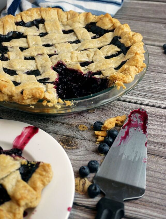 blueberry pie