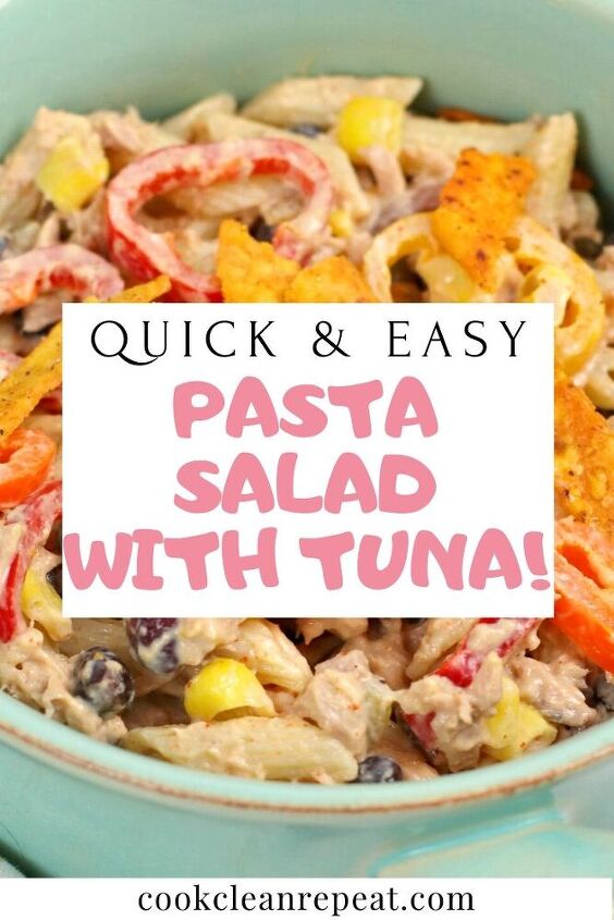 pasta salad with tuna
