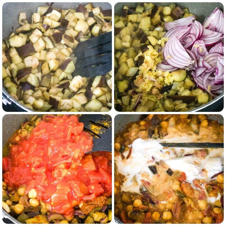 chickpea and aubergine curry recipe vegan keto