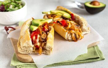 Tex-Mex Vegetarian Cheesesteak Sandwiches