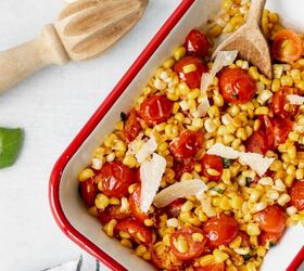 Summer Sauté of Corn, Tomatoes and Basil