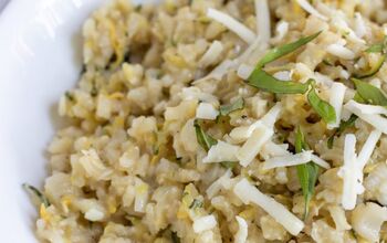 Creamy Lemon Summer Squash Risotto