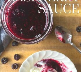 Fresh and Easy Raspberry Sauce - The Kitchen Garten | Foodtalk