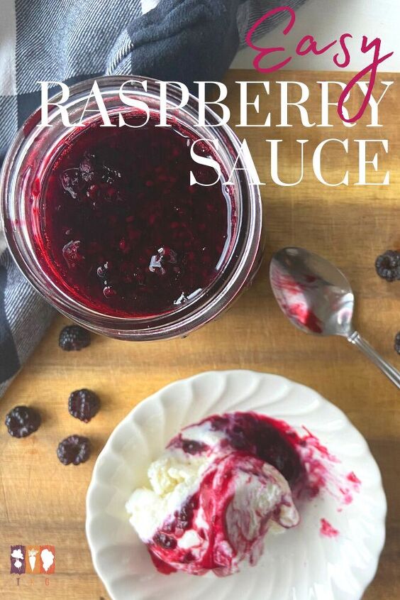 fresh and easy raspberry sauce the kitchen garten