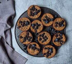 Guilt-Free Blueberry Muffins