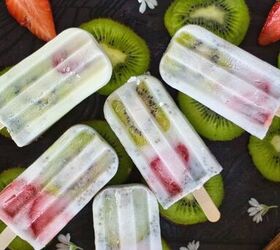 How to Make Coconut Milk Popsicles (Kiwi Strawberry Popsicle Recipe)