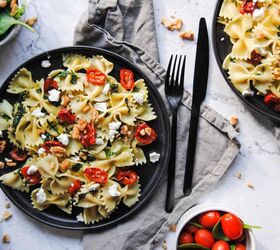 Delicious Sherry Bow Tie Pasta With Roasted Tomatoes
