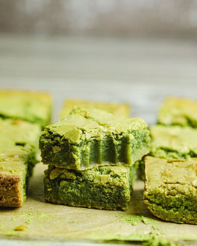 matcha brownies