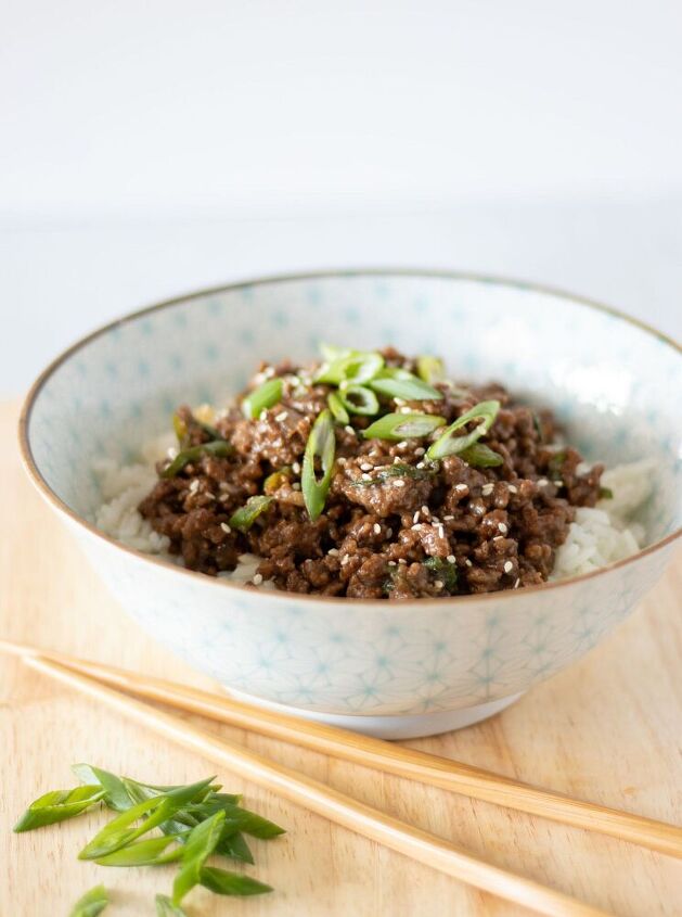 asian ground beef bowls