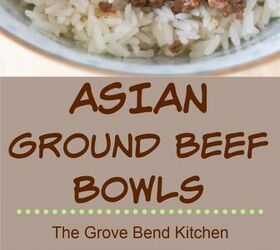 asian ground beef bowls