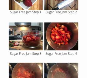 sugar free jam 3 ingredients 10 minutes, Steps for making sugar free jam