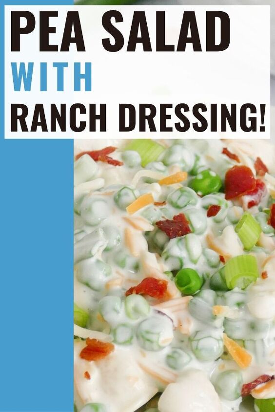 green pea salad with ranch dressing Classic Pea Salad Recipe