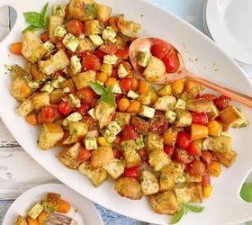 caprese panzanella salad