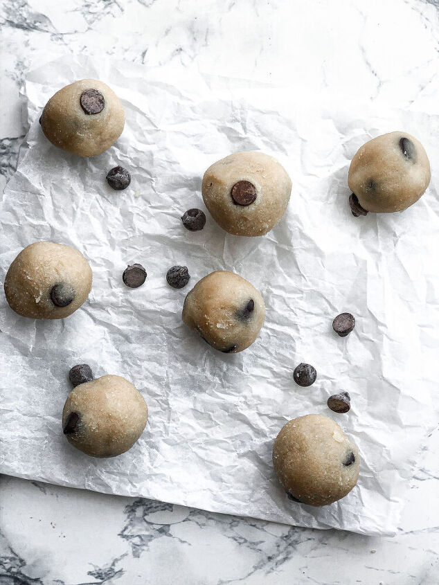almond flour cookie dough balls