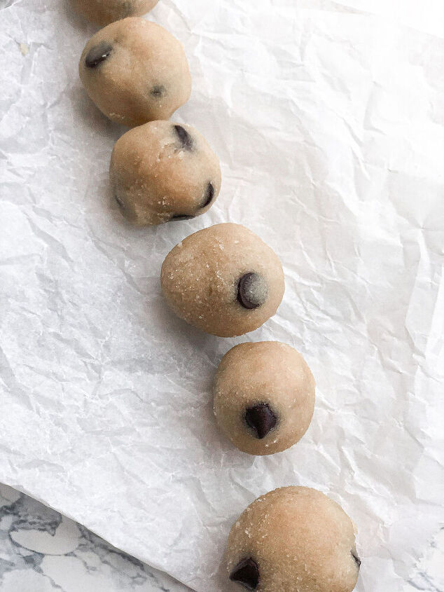 almond flour cookie dough balls
