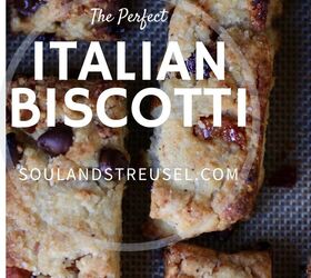 italian biscotti with chocolate and almonds