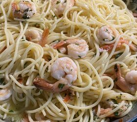 shrimp scampi with gf spaghetti recipe