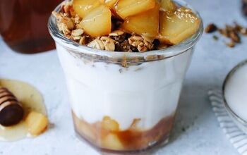 Parfaits With Pear and Honey Compote