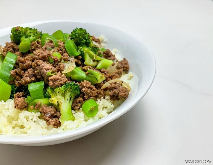 ground beef broccoli