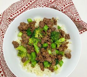 Ground Beef & Broccoli