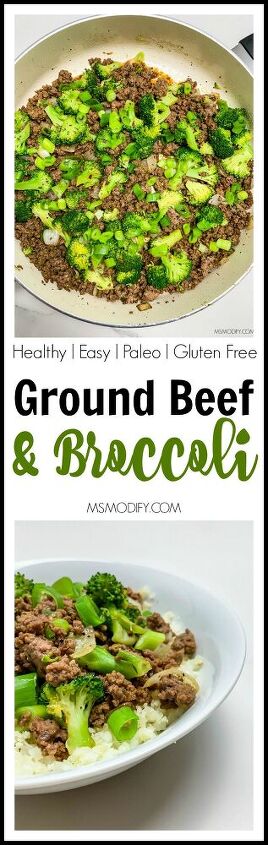 ground beef broccoli