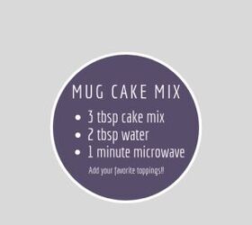 3 ingredient mug cake recipe