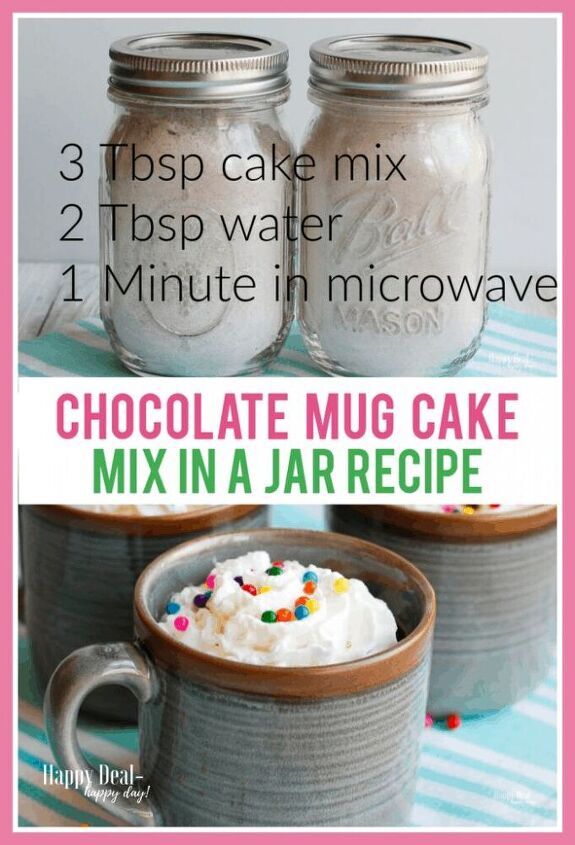 3 ingredient mug cake recipe