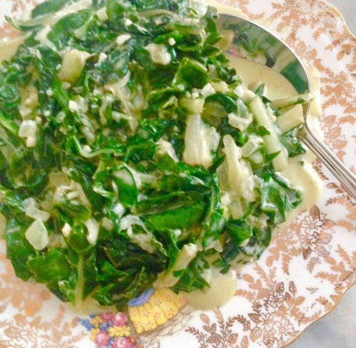 creamed spinach, Creamed Spinach