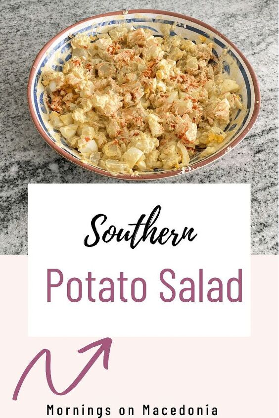 southern potato salad, Pin for later
