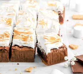 Triple Chocolate S’mores Brownies