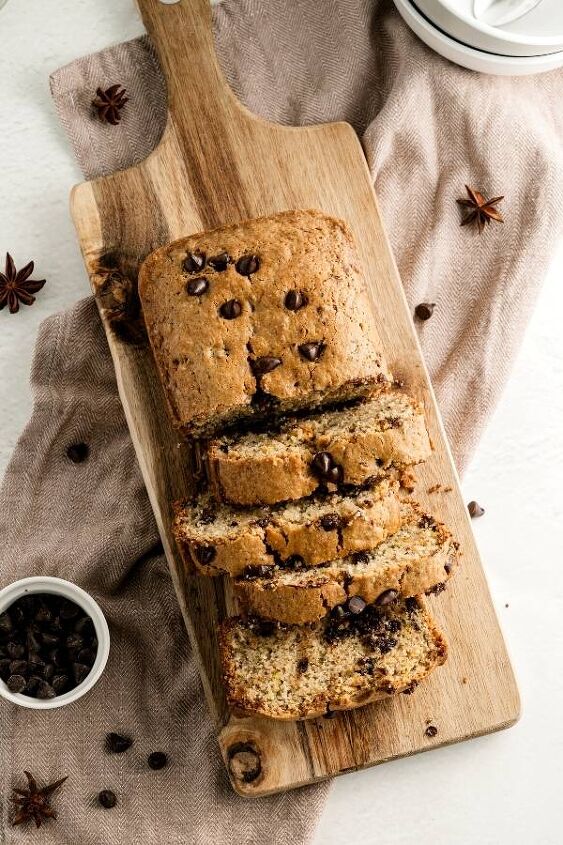 how to make eggless zucchini bread with chocolate chips