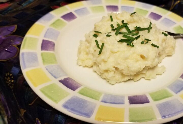 mashed cauliflower potatoes