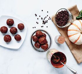 Pumpkin Spice Chocolate Protein Bites | Foodtalk